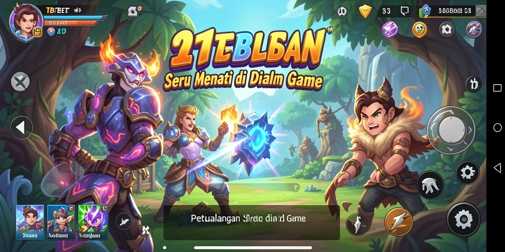Tangkapan layar dari gameplay Adventure yang mendebarkan di 11TBET.