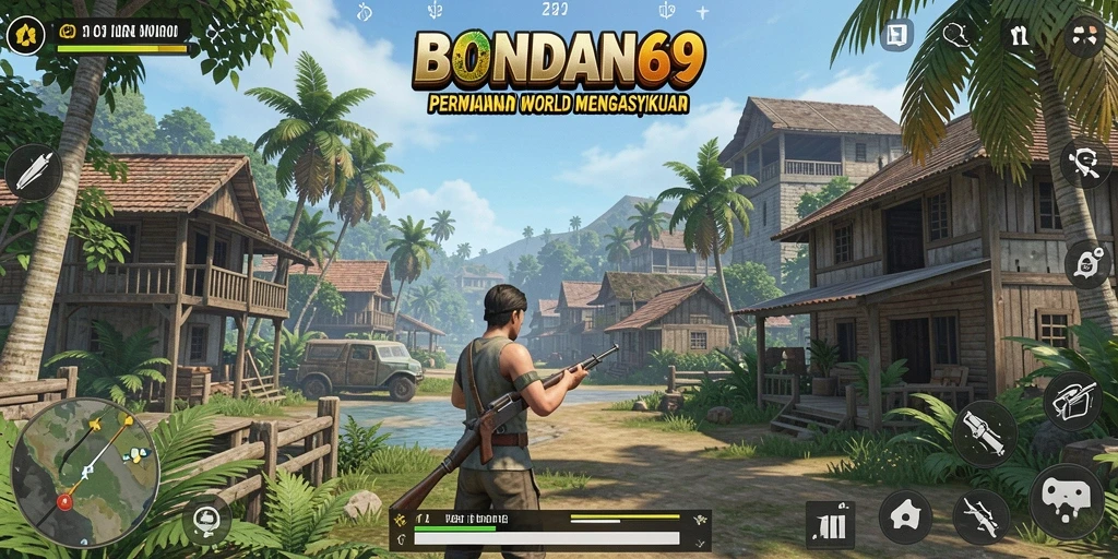 Screenshot gameplay Open World yang mendebarkan.
