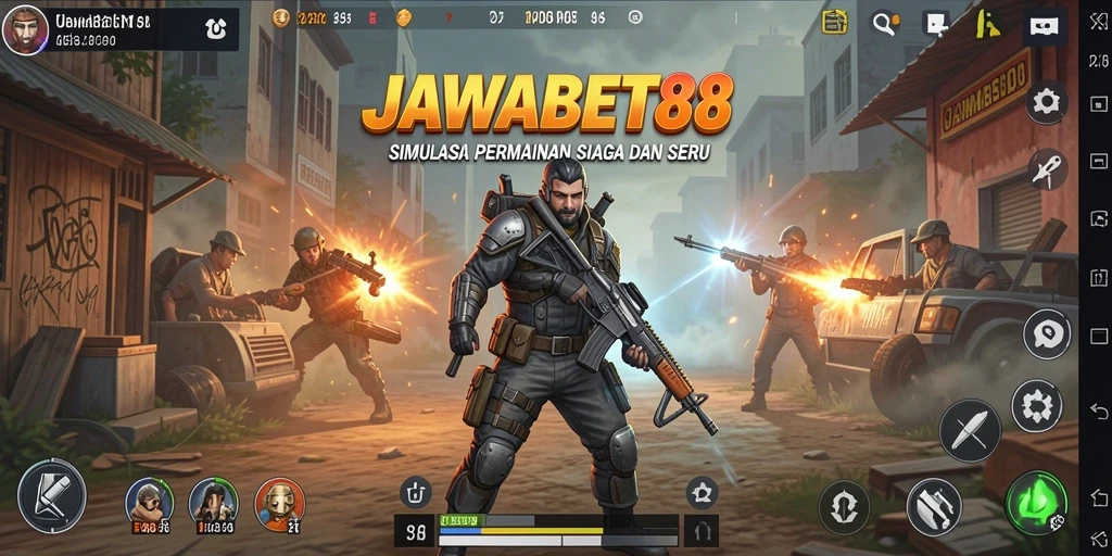 Tangkapan layar gameplay <strong>JAWABET88</strong> yang penuh aksi dan strategi.