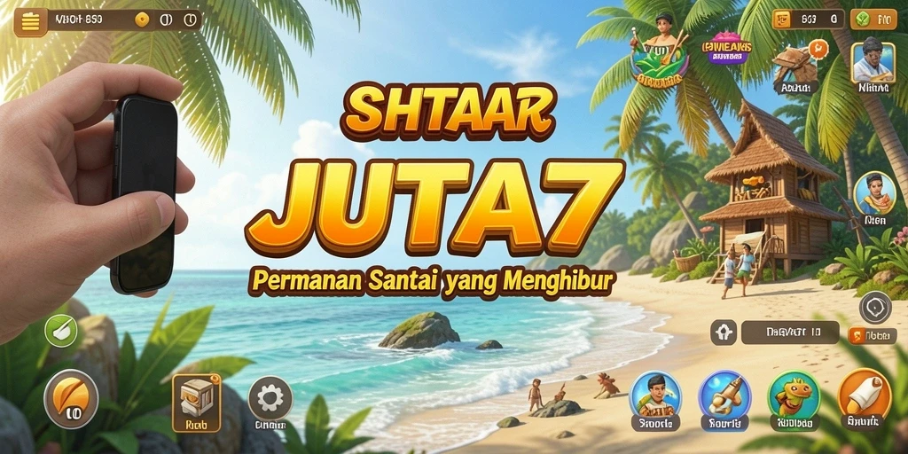 Gameplay menarik di JUTA7 dengan grafis cerah dan dinamis.