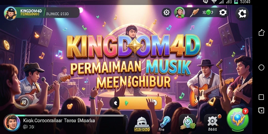 Tampilan gameplay KINGDOM4D yang seru dan interaktif.