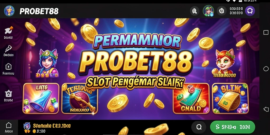 Screenshot gameplay PROBET88 yang menampilkan slot yang penuh warna dan fitur menarik.
