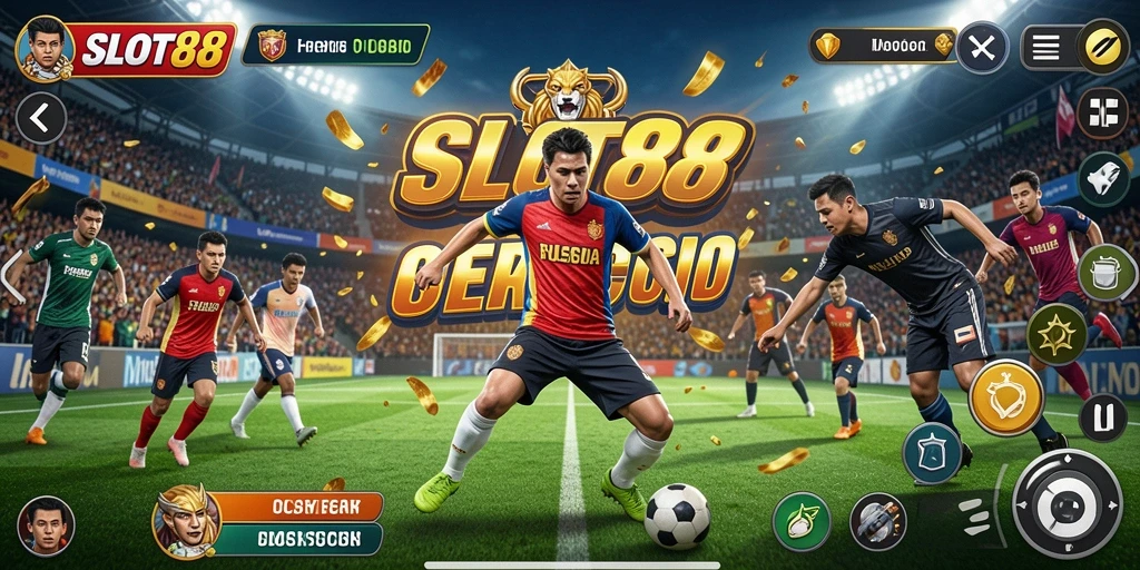 Menampilkan gameplay menegangkan dalam kompetisi olahraga.
